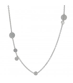 Hermès Ex Libris gold and silver necklace