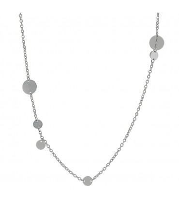 Hermès Ex Libris gold and silver necklace