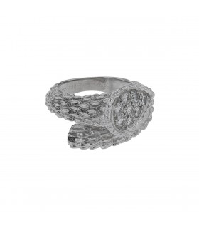 Boucheron Serpent Bohème diamonds and gold ring