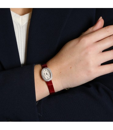 Cartier Baignoire diamonds and gold watch