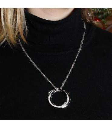 Cartier Trinity diamonds, ceramic and gold necklace