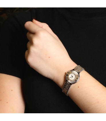 Cartier Must 21 stainless steel and plated gold watch