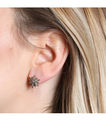 H. Stern diamonds and gold earrings