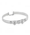 Bracelet or, diamants
