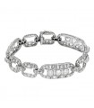 Diamonds and platinum bracelet