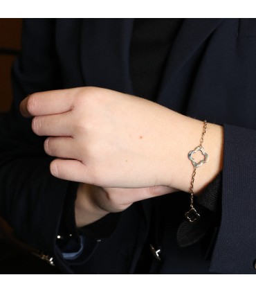 Van Cleef & Arpels Byzantine Alhambra gold bracelet