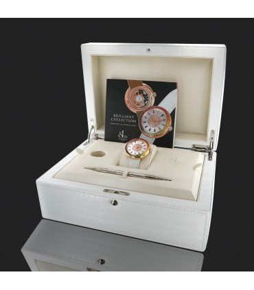 Jacob & Co. Brilliant Rainbow gold, colored sapphires and diamonds watch