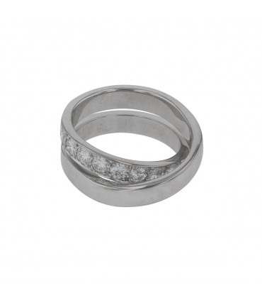 Diamonds and gold ring