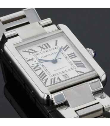 Cartier Tank Solo stainless steel watch