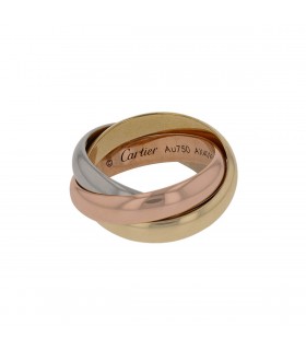 Cartier Trinity three tones gold ring