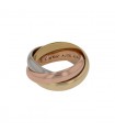 Cartier Trinity three tones gold ring