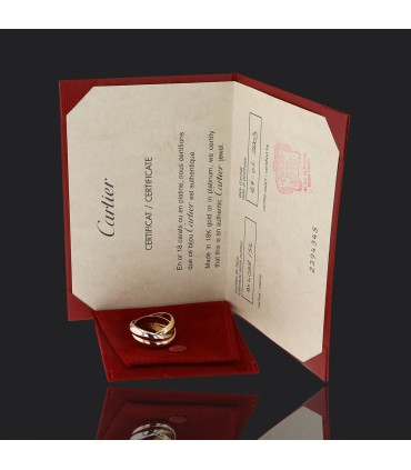 Cartier Trinity three tones gold ring