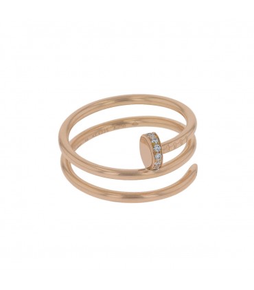 Cartier Juste un Clou diamonds and gold ring