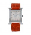 Hermès Heure H stainless steel watch