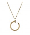 Cartier Juste un Clou diamonds and gold necklace