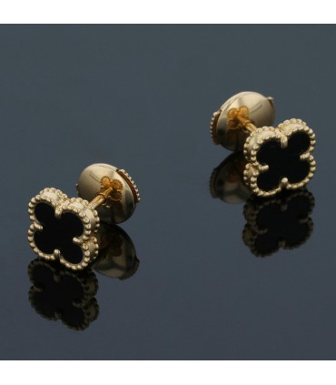 Boucles d’oreilles Van Cleef & Arpels Sweet Alhambra
