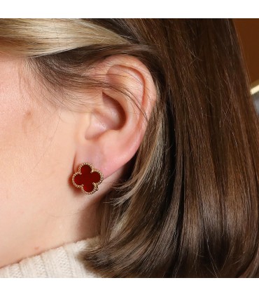 Boucles d’oreilles Van Cleef & Arpels Vintage Alhambra