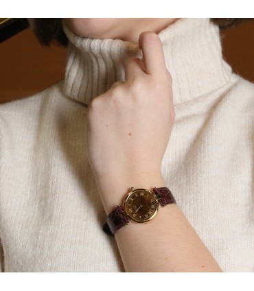 Cartier Vendôme silver-gilt watch