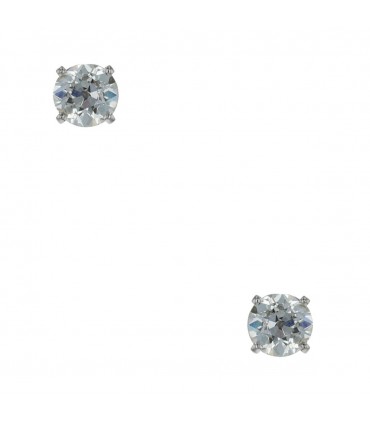 Boucles d’oreilles or et diamants - 2,47 ct / 2,38 ct