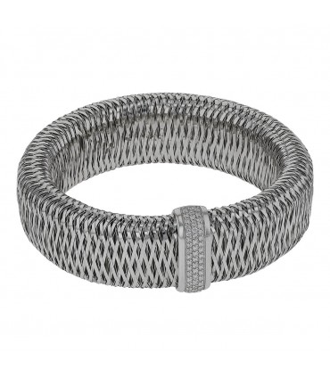 Roberto Coin diamonds, gold and stainless steel