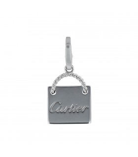 Cartier Shopping Bag gold pendant