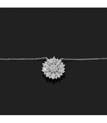 Collier or et diamants