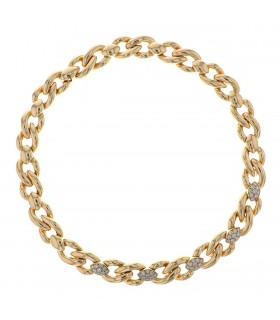 Van Cleef & Arpels diamonds and gold necklace