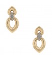 Van Cleef & Arpels diamonds and gold earrings