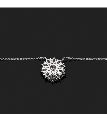 Collier or et diamants