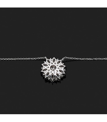 Collier or et diamants