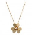 Van Cleef & Arpels Frivole diamonds and gold necklace