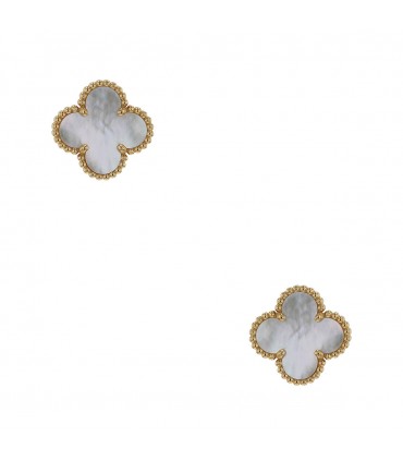 Boucles d’oreilles Van Cleef & Arpels Vintage Alhambra