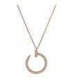 Cartier Juste un Clou diamonds and gold necklace