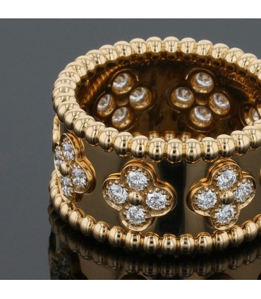 Bague Van Cleef & Arpels Perlée Trèfles