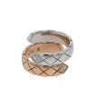 Chanel Coco Crush two tones gold and diamonds ring