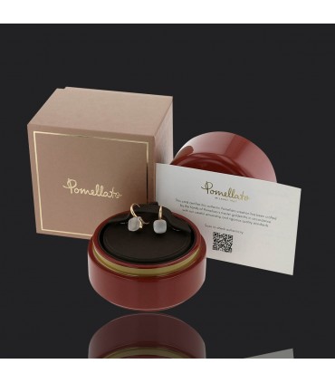 Pomellato Nudo topaze and gold earrings