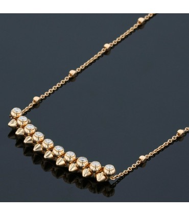 Cartier Clash diamonds and gold necklace
