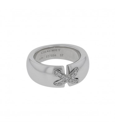 Chaumet Liens diamonds and gold ring