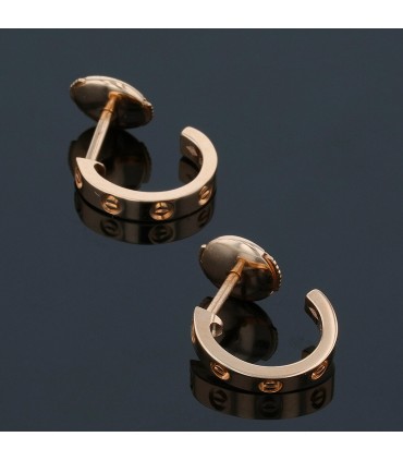 Cartier Love gold earrings