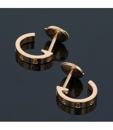 Cartier Love gold earrings