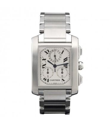 Cartier Tank Française Chronoreflex watch