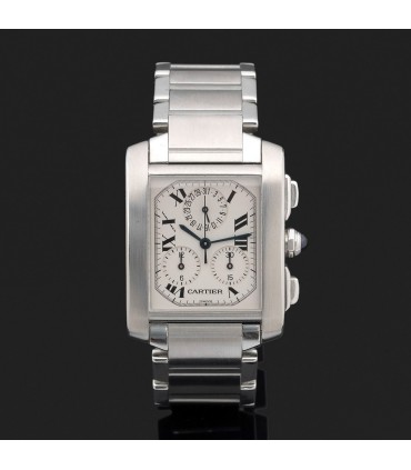 Cartier Tank Française Chronoreflex watch