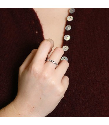 Mauboussin Amour de France diamonds and gold ring