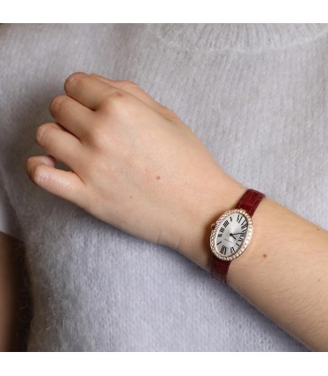Cartier Baignoire diamonds and gold watch
