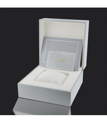 Dior VIII diamonds and stainless steel watch
