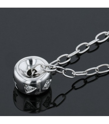 Pomellato Iconica diamonds and gold necklace