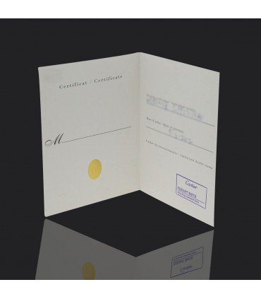 Cartier Baignoire diamonds and gold watch