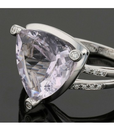 Mauboussin Mes Couleurs à Toi amethyst, diamonds and gold ring