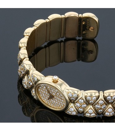 Mauboussin diamonds and gold watch