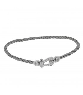 Fred Force 10 diamonds and gold bracelet